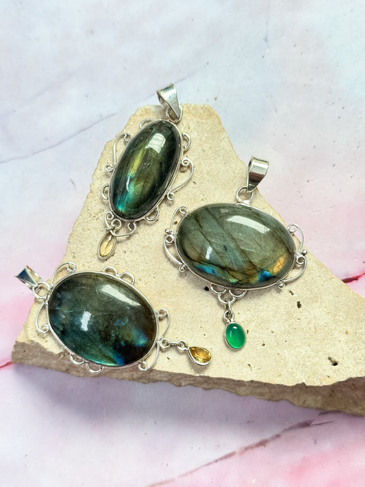 Discounted Double Pendants - Sterling Silver