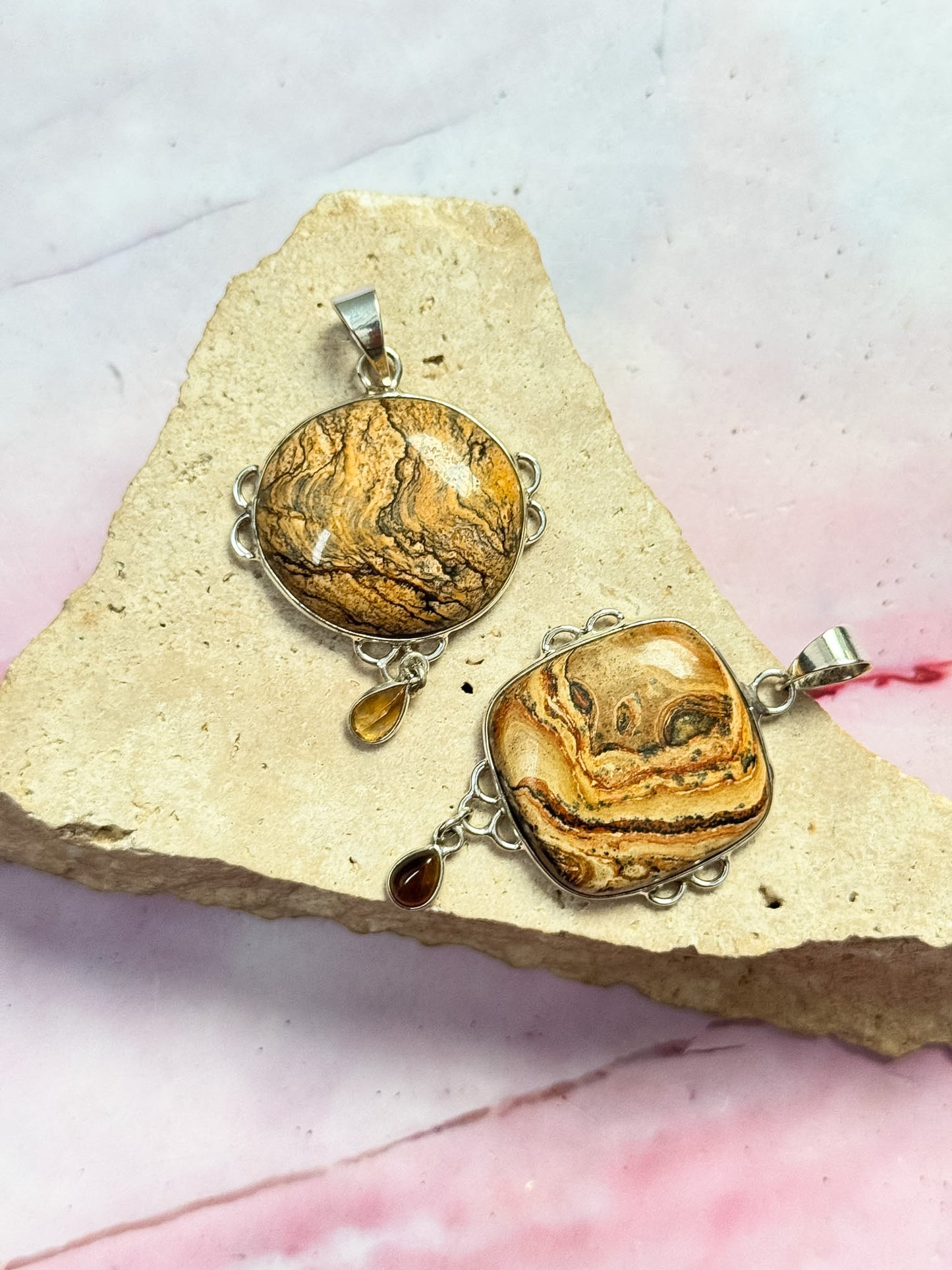 Discounted Double Pendants - Sterling Silver