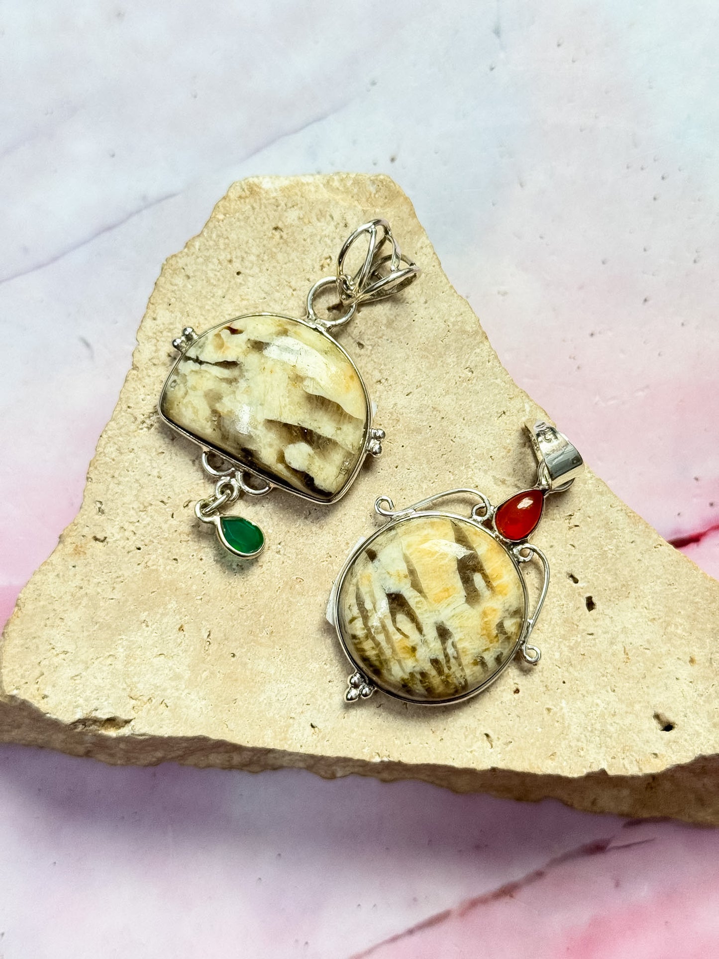 Discounted Double Pendants - Sterling Silver
