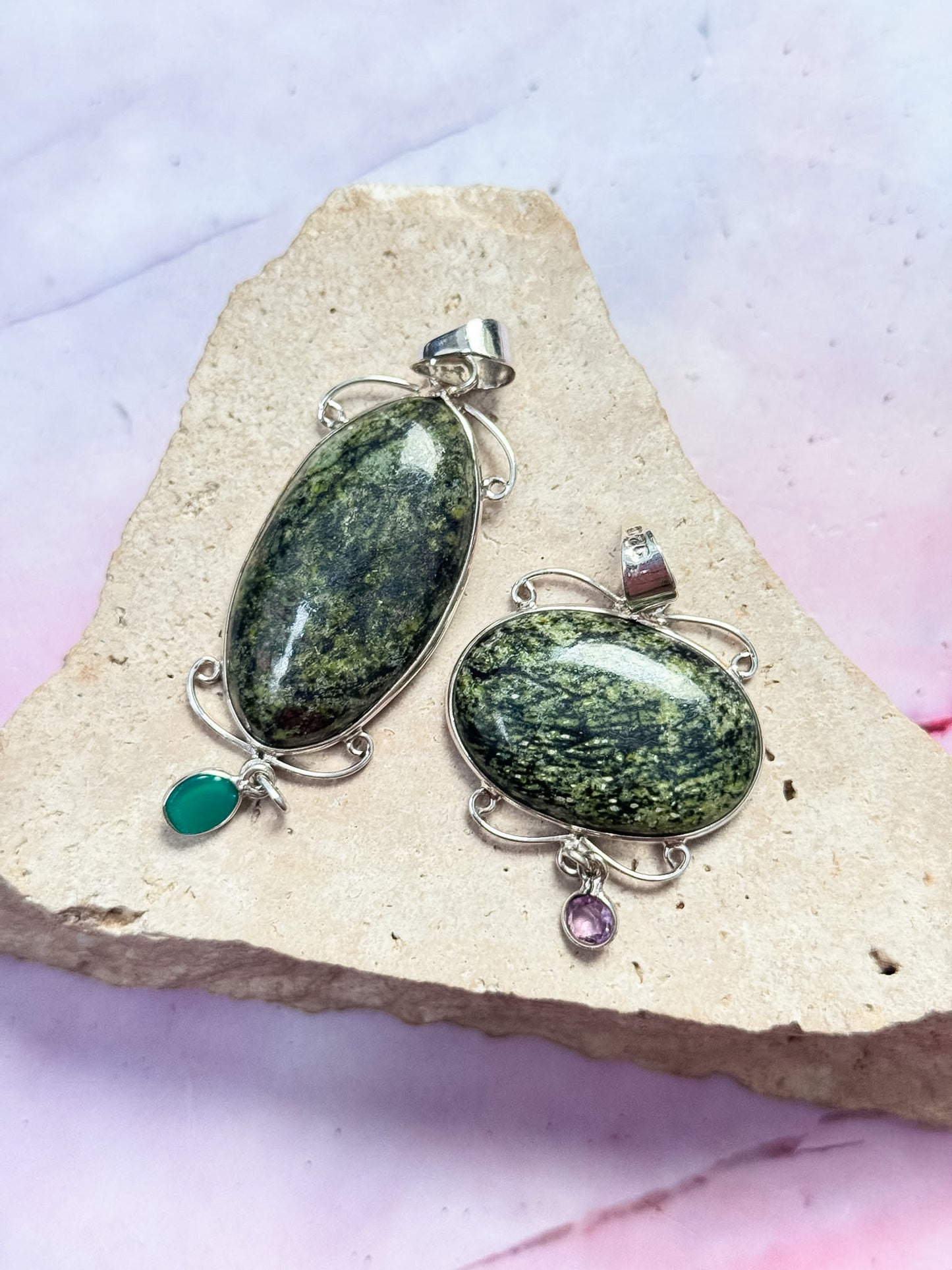 Discounted Double Pendants - Sterling Silver