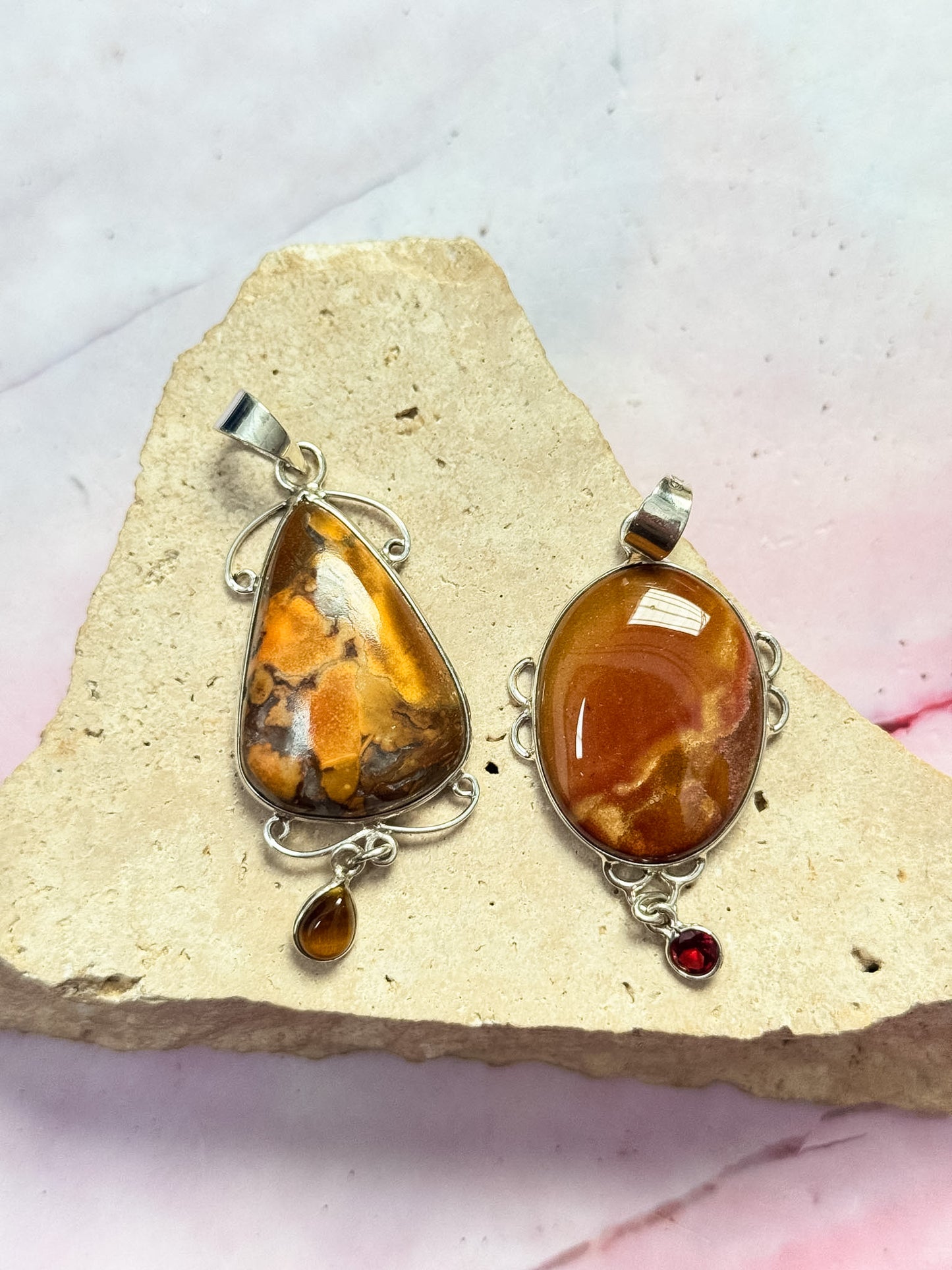 Discounted Double Pendants - Sterling Silver