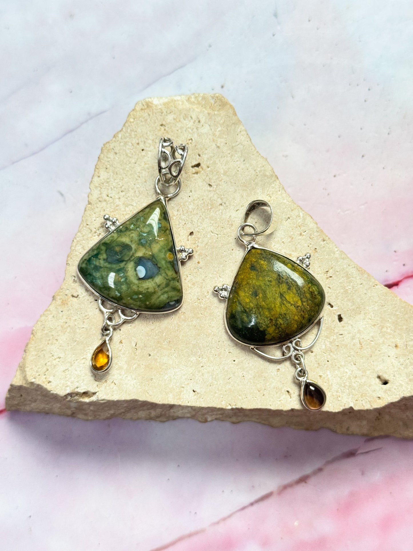Discounted Double Pendants - Sterling Silver