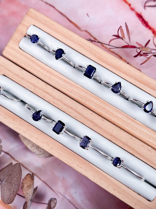 Iolite Rings