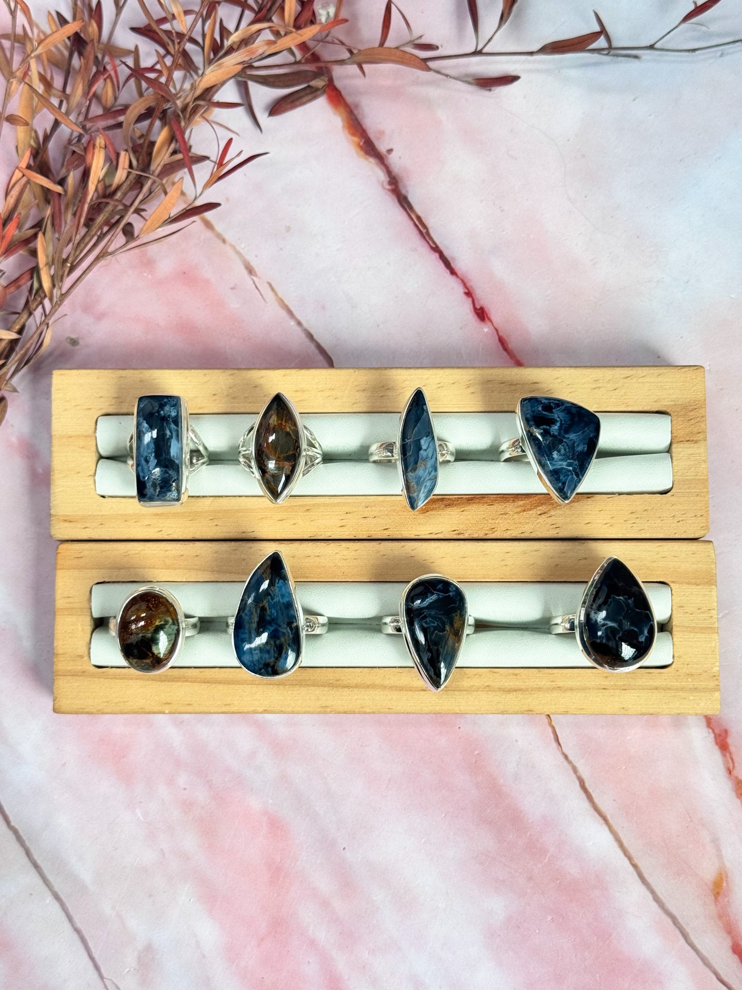 Pietersite Rings