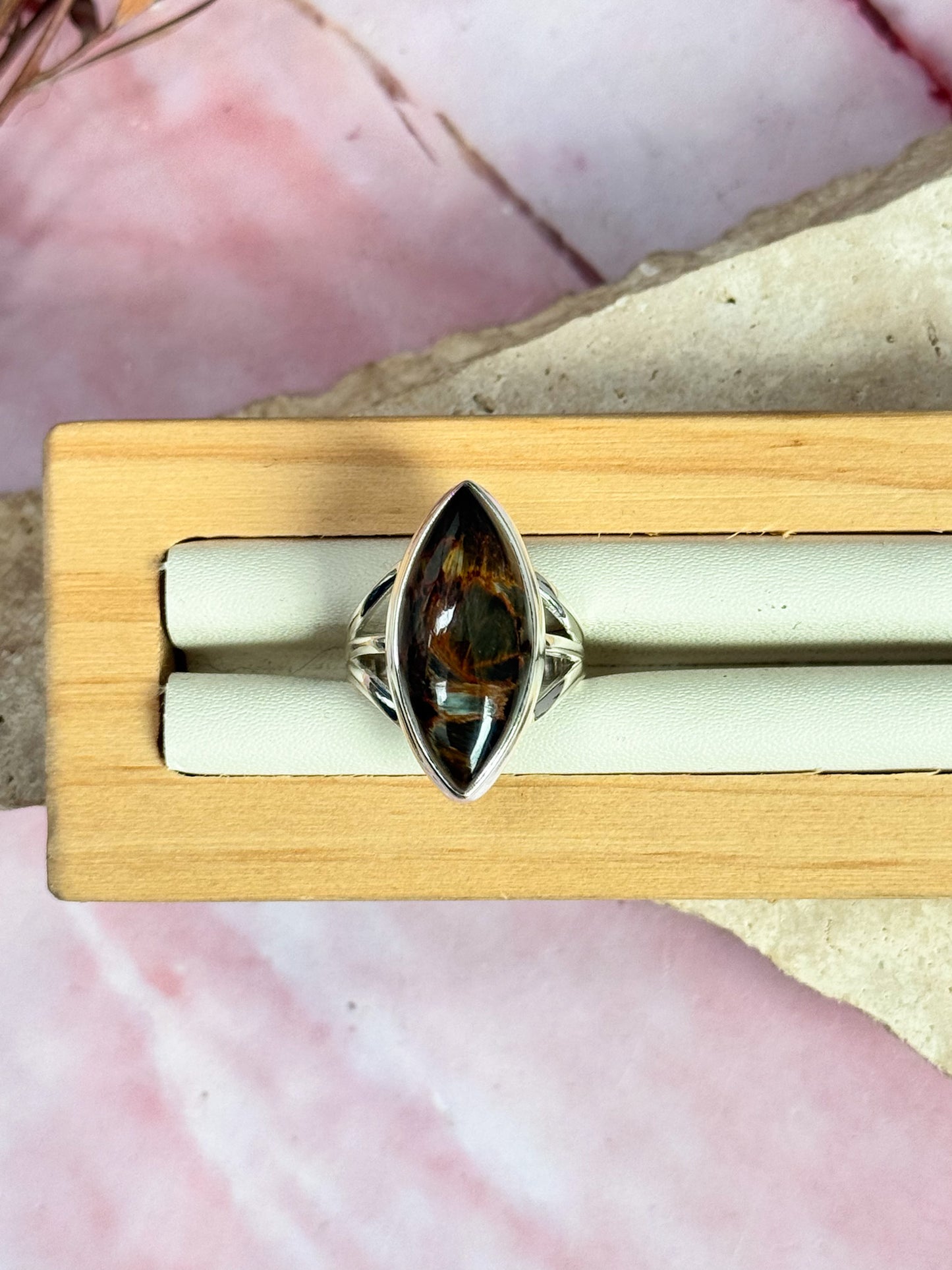 Pietersite Rings