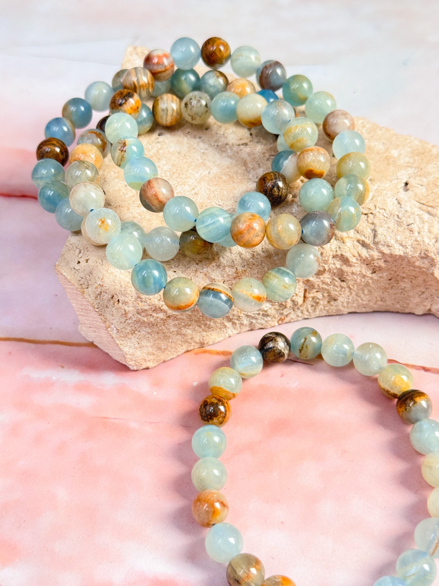 Blue Onyx Bracelets