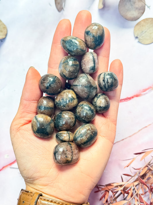 Chiastolite / Cross Stone Tumbles