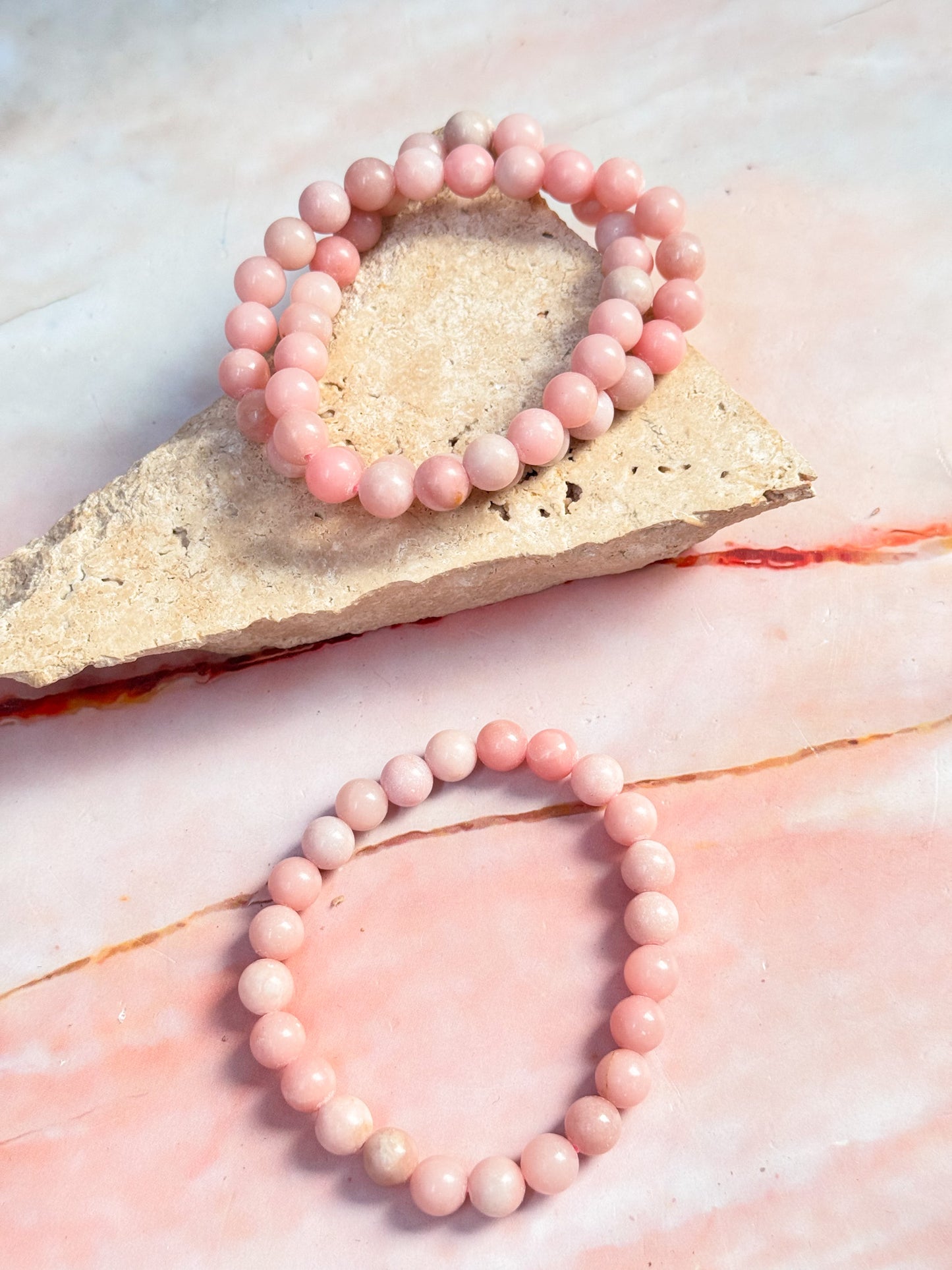 Pink Opal Bracelets
