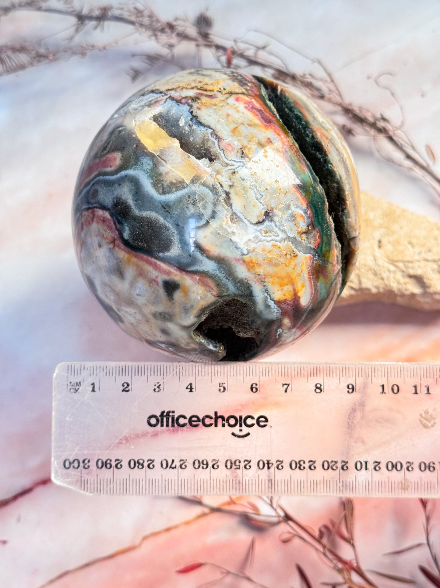 Ocean Jasper Sphere