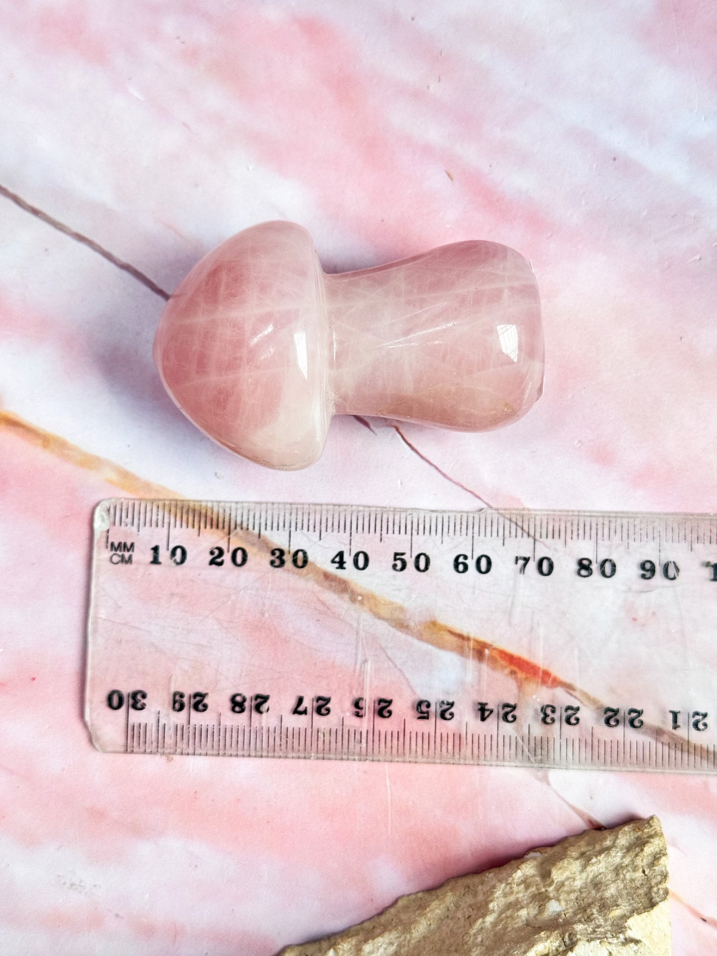 Chunky Crystal Mushroom Carvings