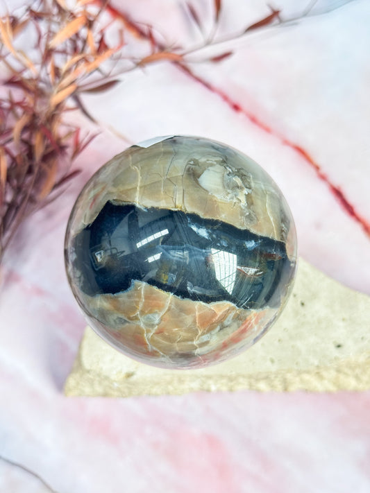 Volcanic Agate Sphere