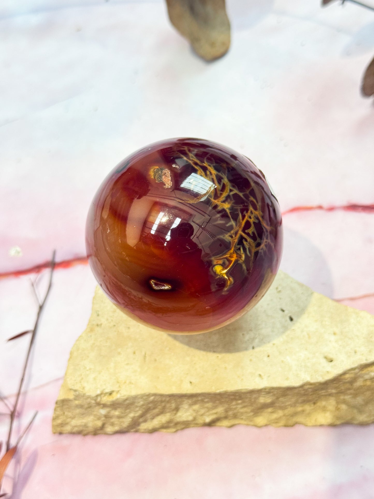 Carnelian Sphere