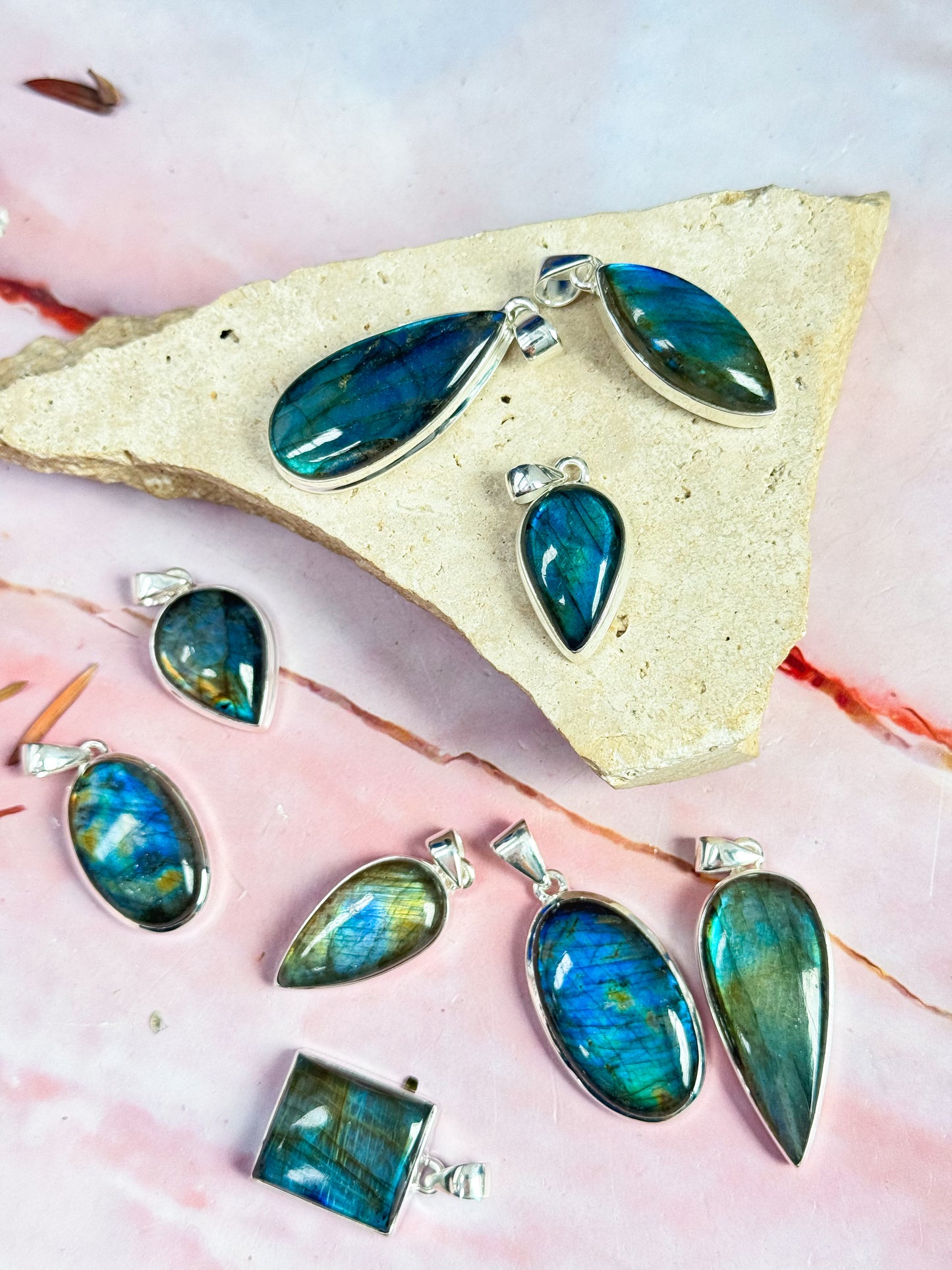 Labradorite Pendants