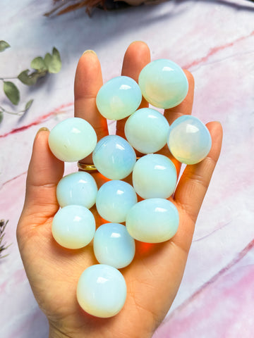 Blue Opalite Tumbles