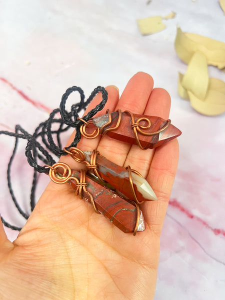 Hand Wire Wrapped Necklaces