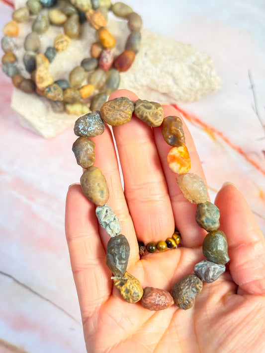 Alashan Agate Bracelets