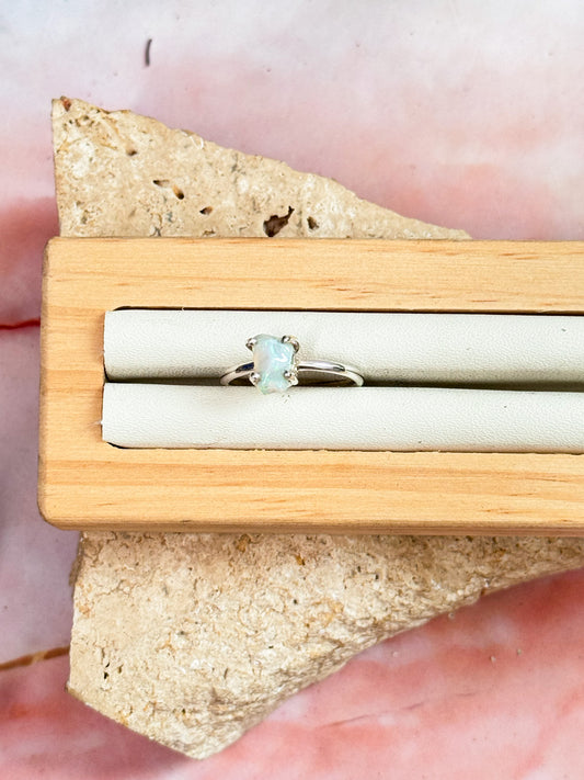 Ethiopian Opal Ring - Size 6