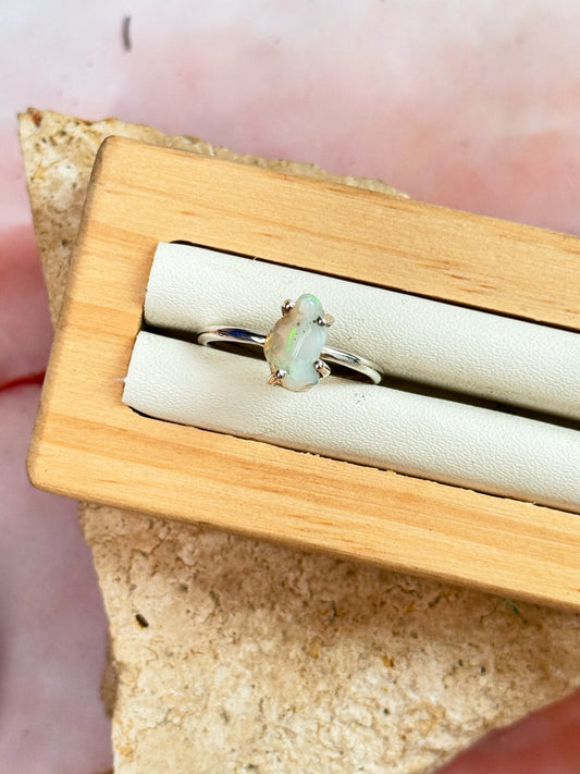 Ethiopian Opal Ring - Size 7