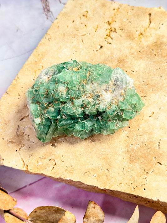 Cubic Fluorite Cluster
