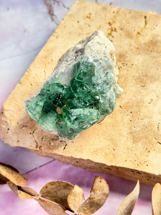 Cubic Fluorite Cluster