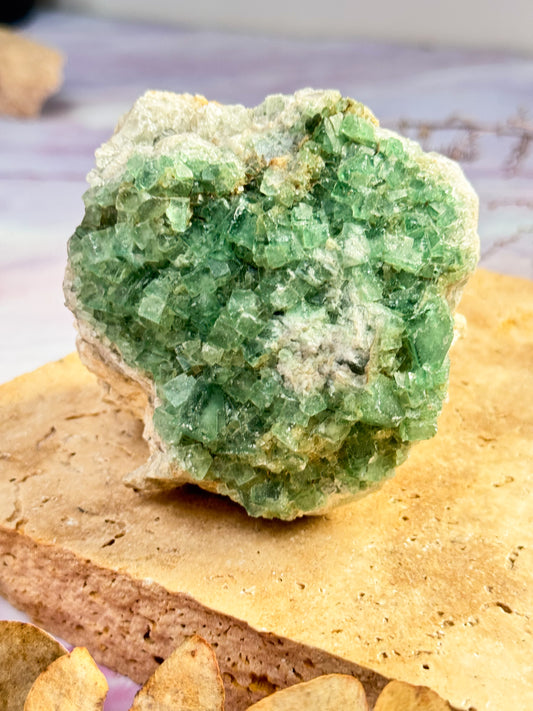 Cubic Fluorite Cluster