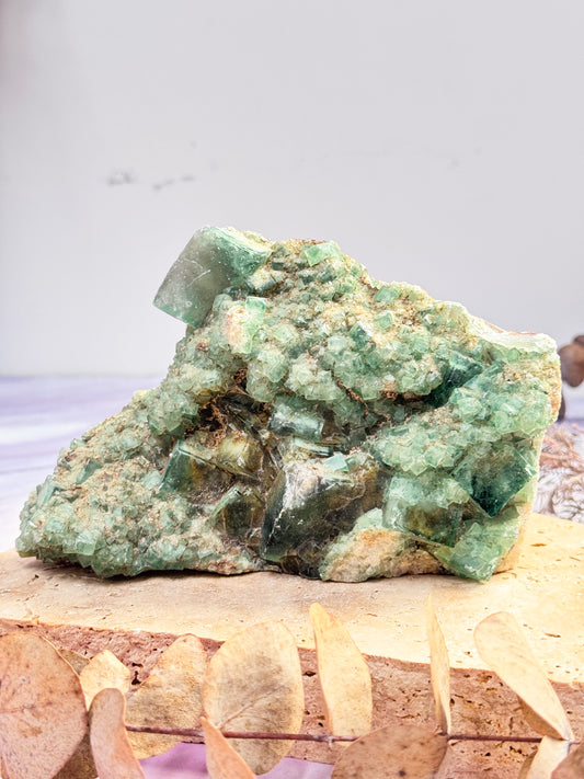 Cubic Fluorite Cluster