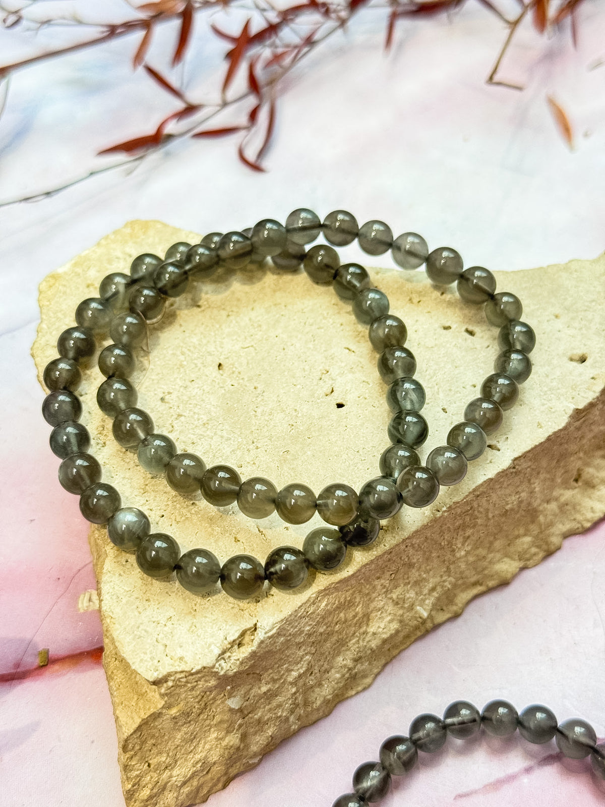 Black Moonstone Bracelets