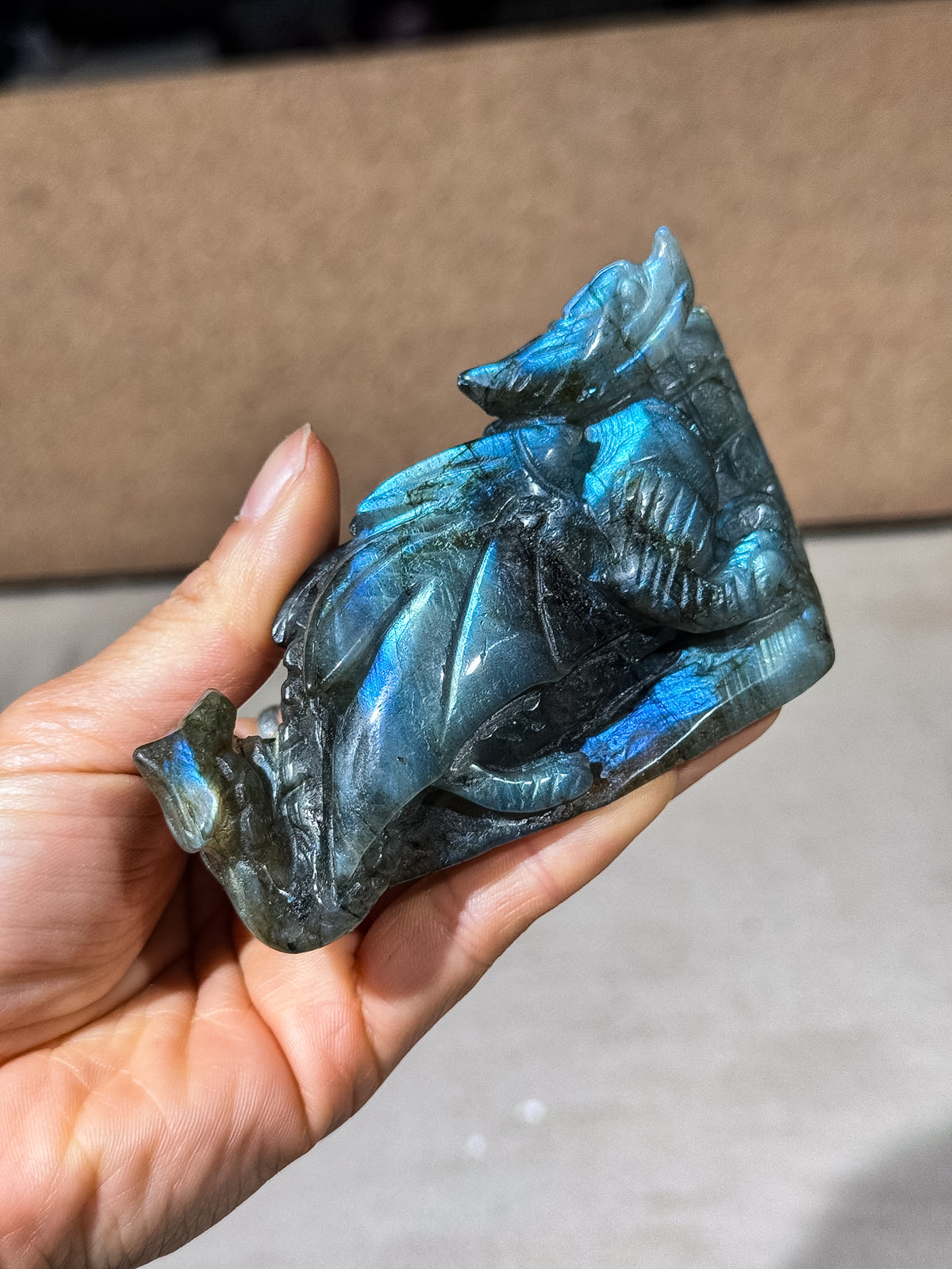 Labradorite Dragon