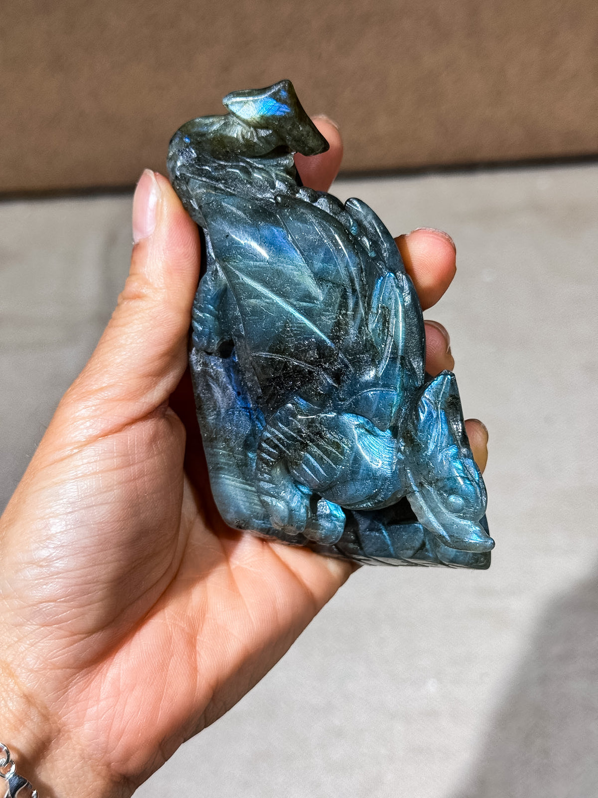 Labradorite Dragon