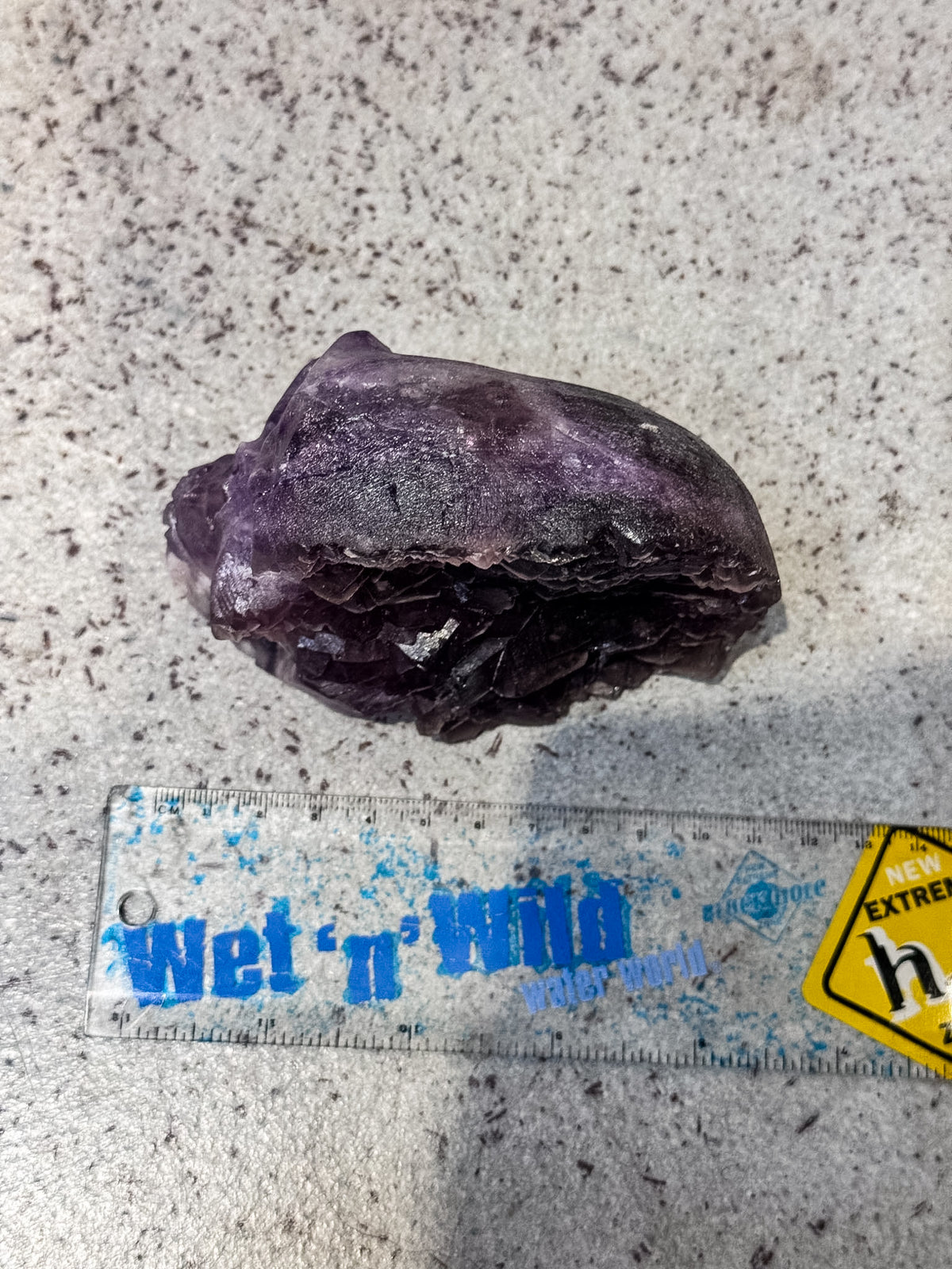 Cluster Fluorite Skull