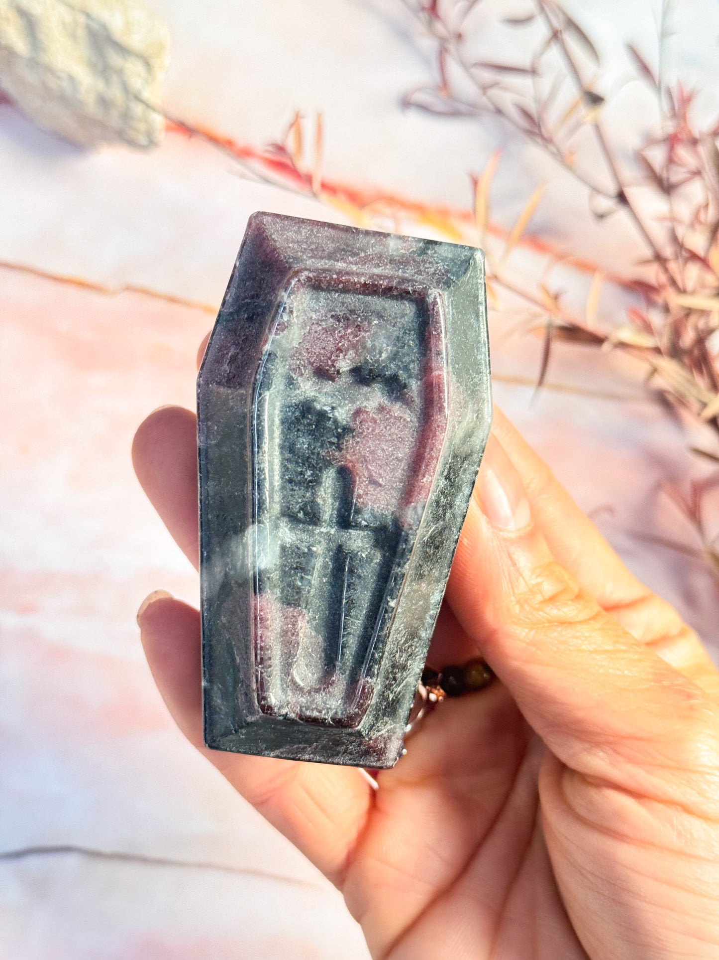Crystal Coffin Carvings