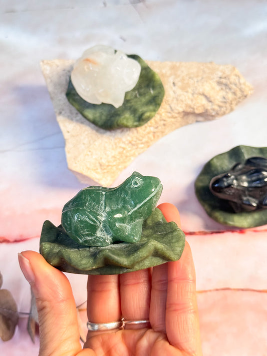 Frog Carvings
