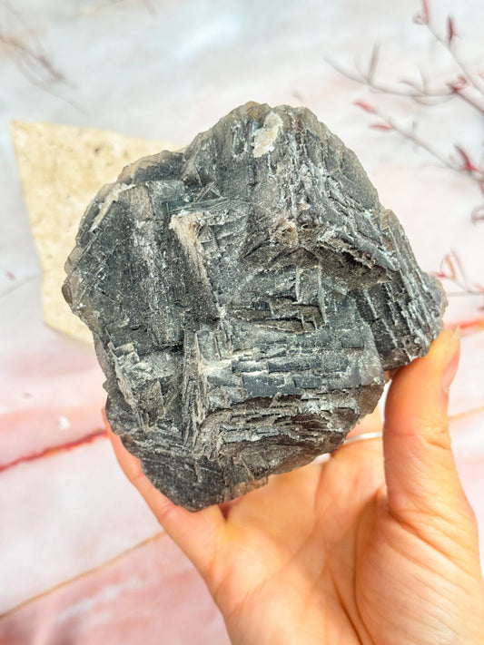 Black Fluorite Cubic Cluster