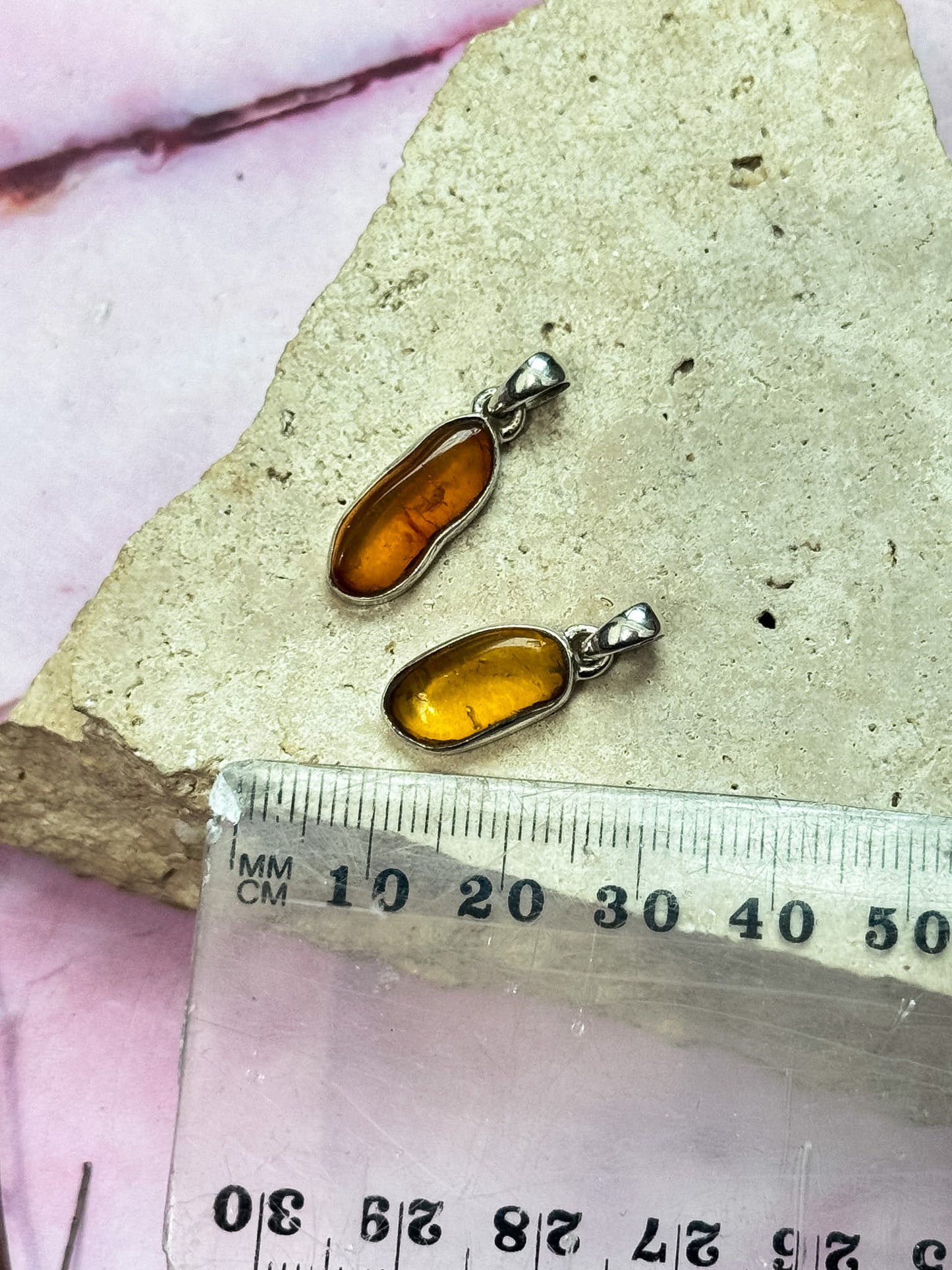 Amber Pendants