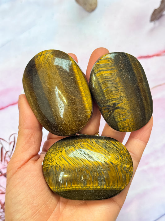 Tigers Eye Palmstones