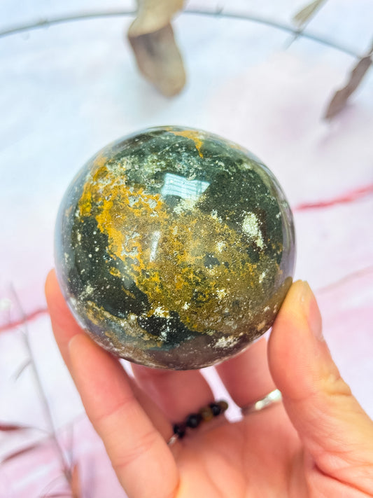 Ocean Jasper Sphere