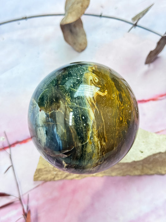 Ocean Jasper Sphere