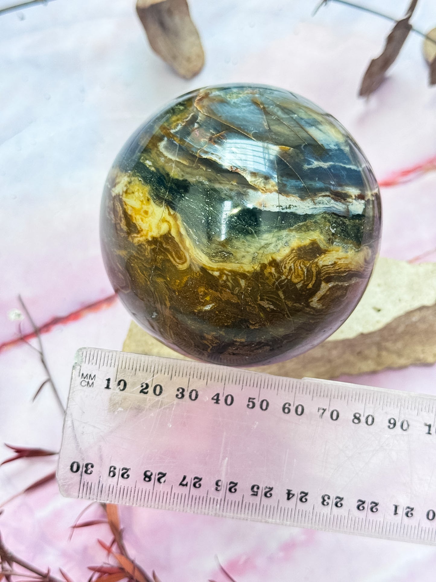 Ocean Jasper Sphere