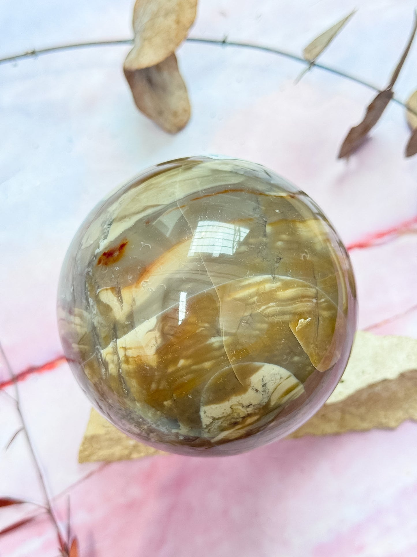 Ocean Jasper Sphere