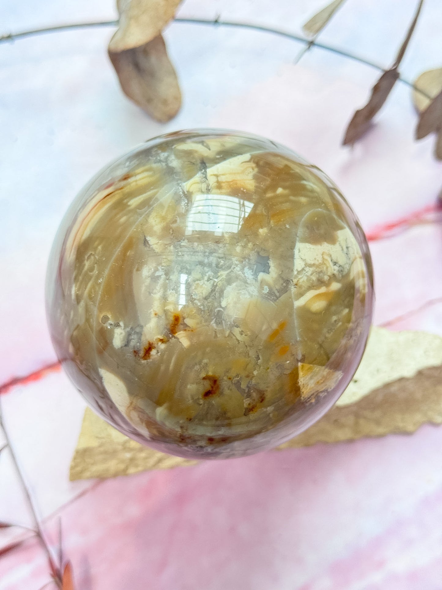 Ocean Jasper Sphere