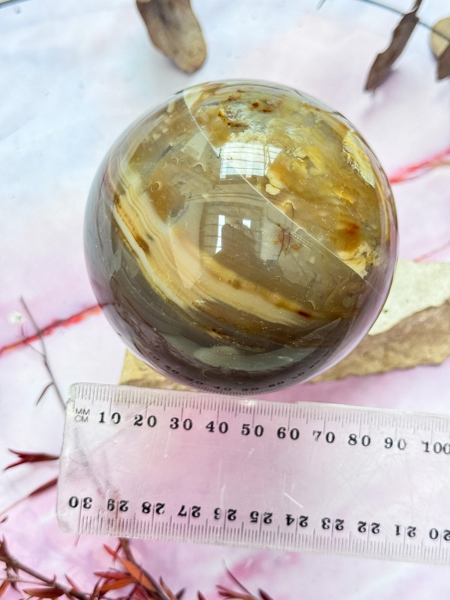 Ocean Jasper Sphere