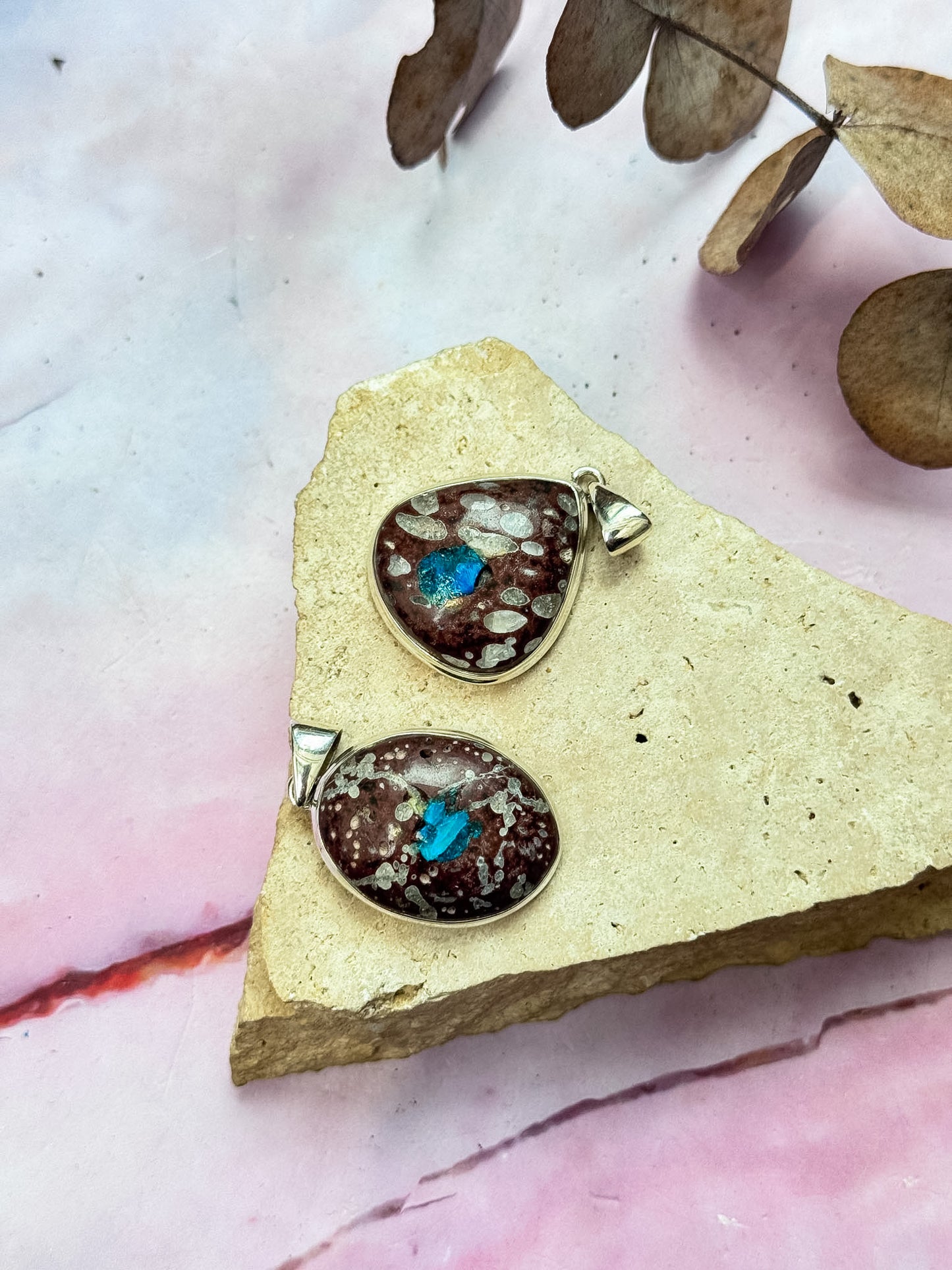 Cavansite Pendants