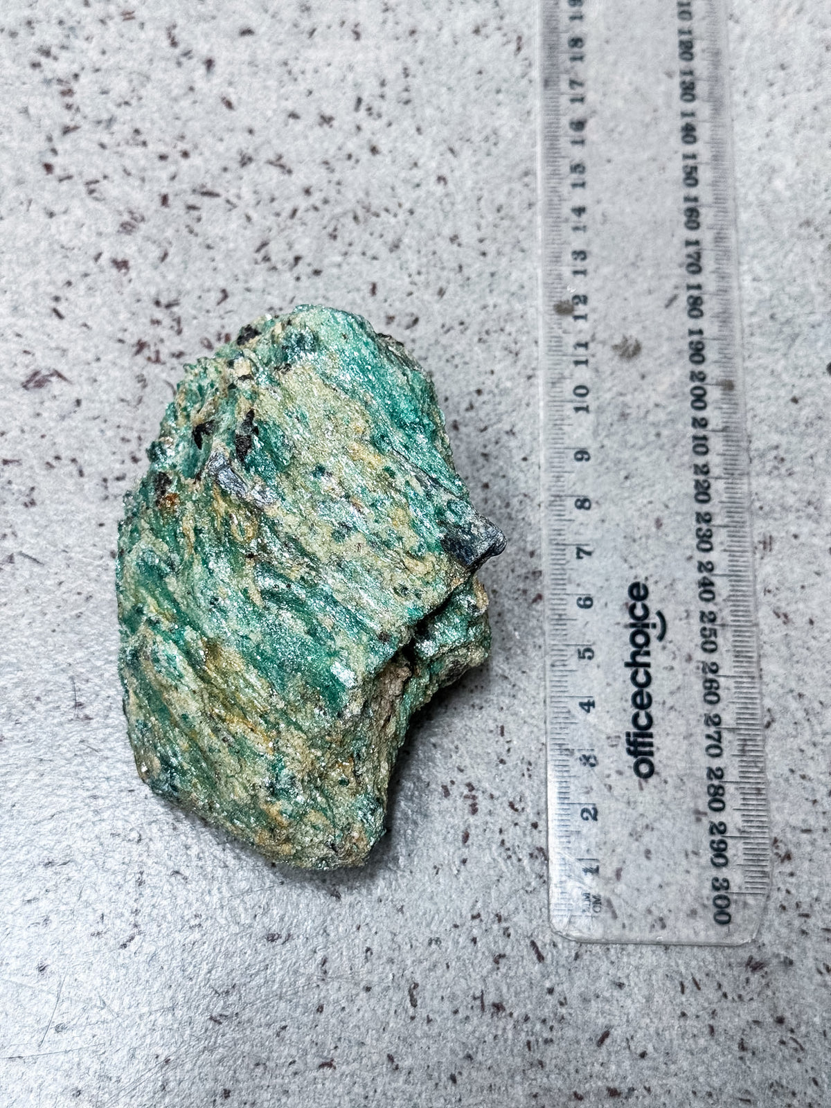 Kyanite in Fuschite Rough