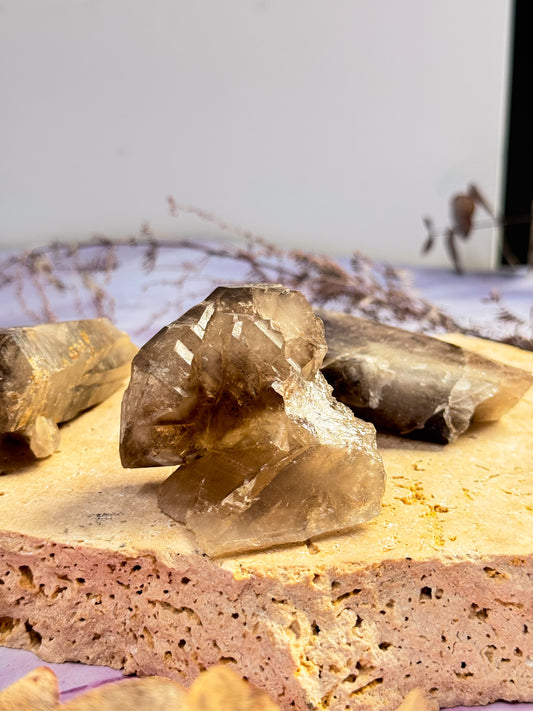 Smokey Quartz Clusters