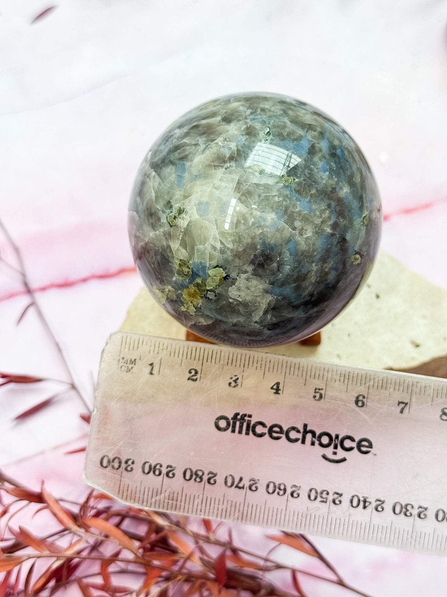 Periwinkle Opal Sphere