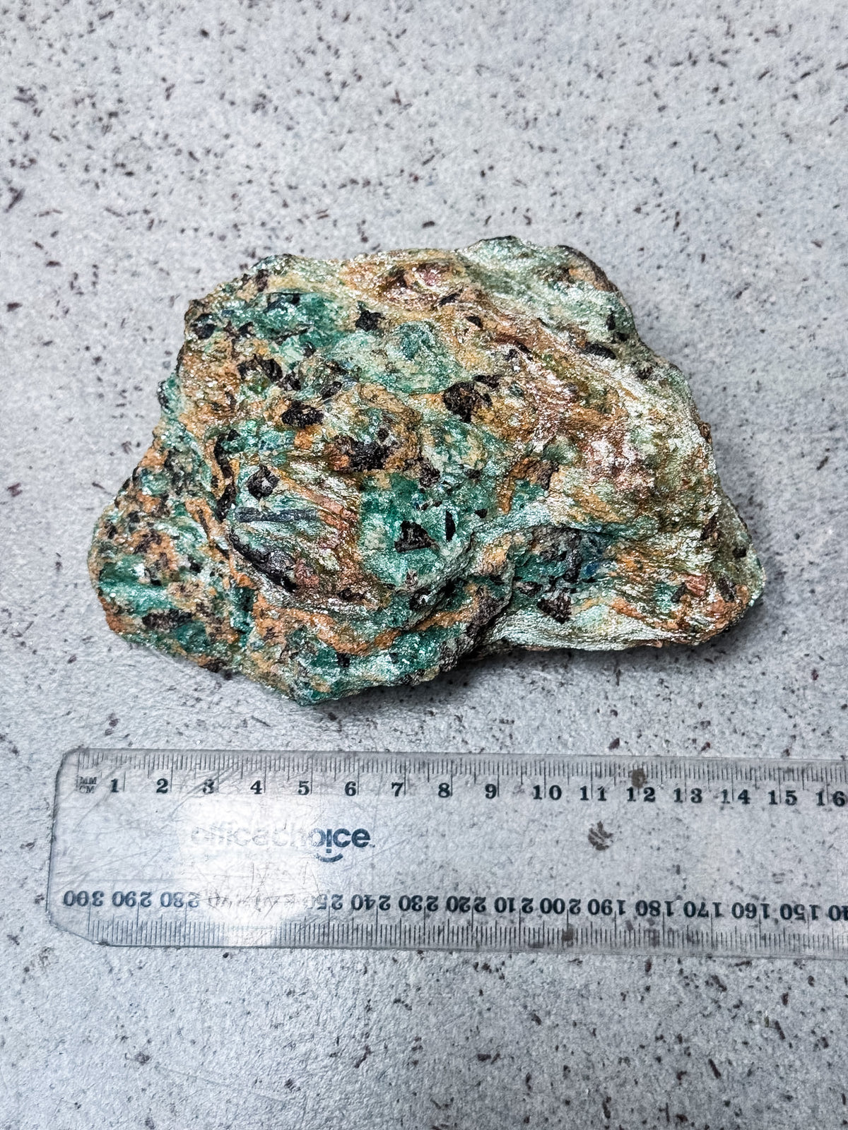 Kyanite in Fuschite Rough
