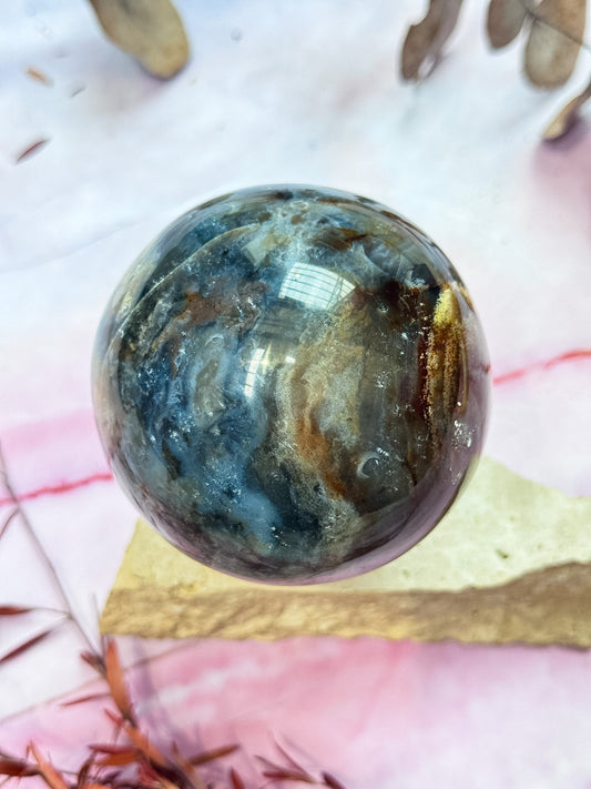 Purple Ocean Jasper Sphere
