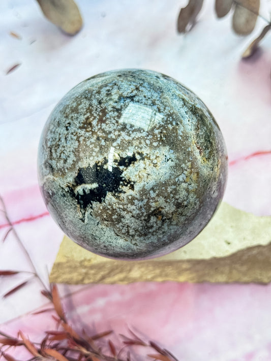 Purple Ocean Jasper Sphere