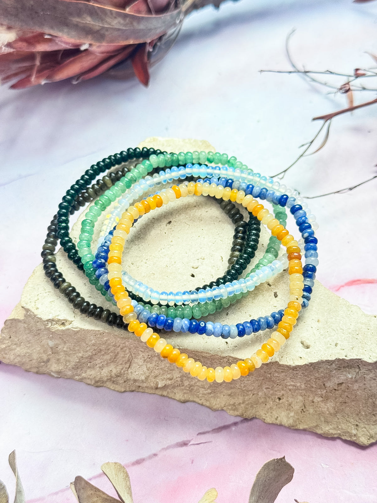 Donut Bead Bracelets