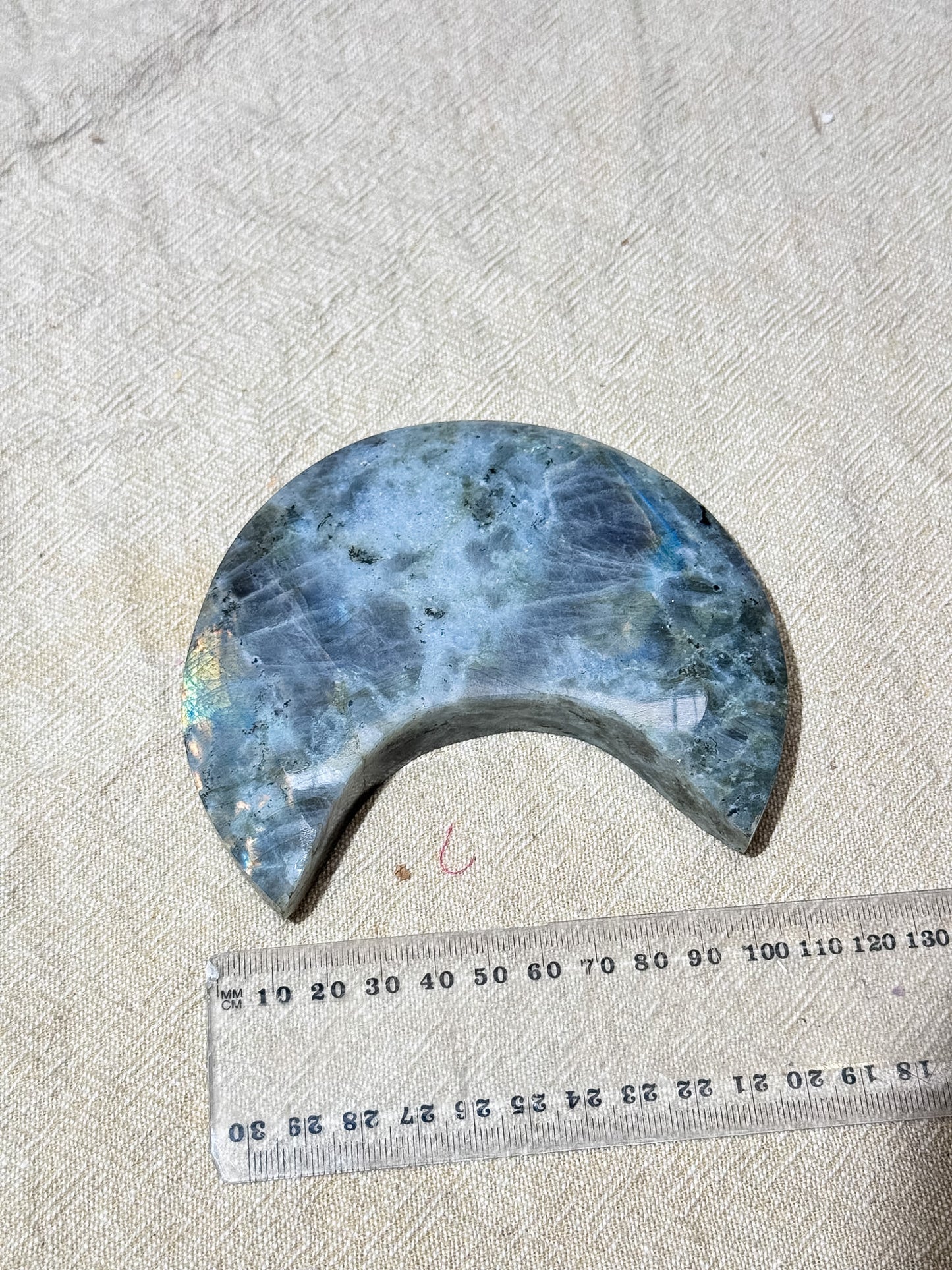 Purple Labradorite Moon